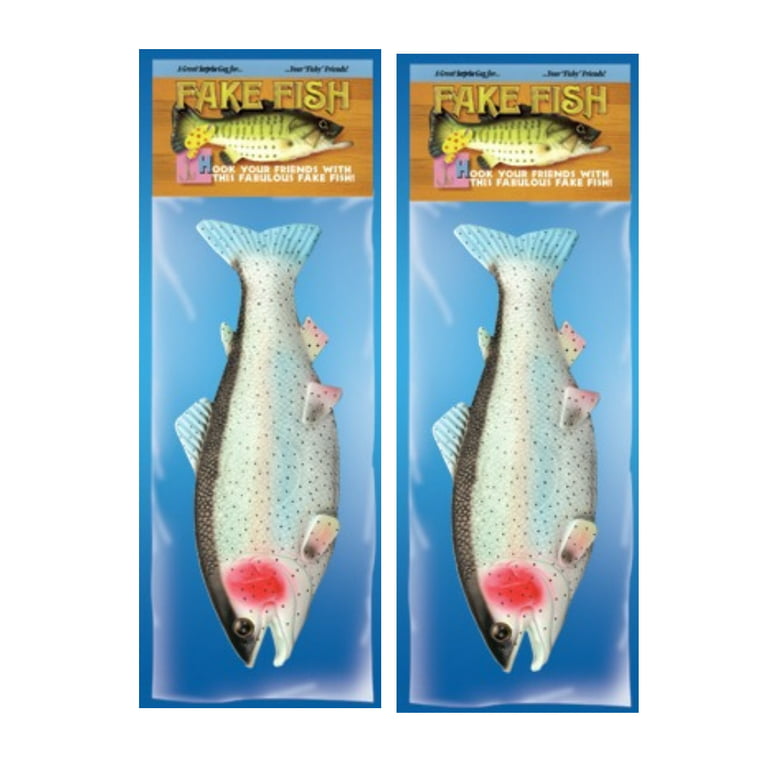 Loftus International Large Rubber Fish (Pack of 2)
