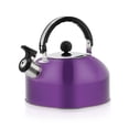 thumbnail image 1 of HLONK 100 oz Tea Kettle for Stove Top  Whistling Stovetop Tea Kettle  Stainless Steel Red Whistling Tea Pot with Ergonomic Handle  Teapot Whistling Kettle for Stove, 1 of 11