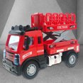 thumbnail image 2 of Lubelski Toy Fire Truck 4WD Real Function ABS 1:64 Realistic Fire Truck Rescue Engine with Light for Toddler, 2 of 8