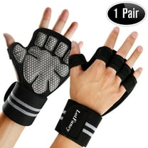 LotFancy 1 Pair Workout Weight Lifting Gloves  for Women Men