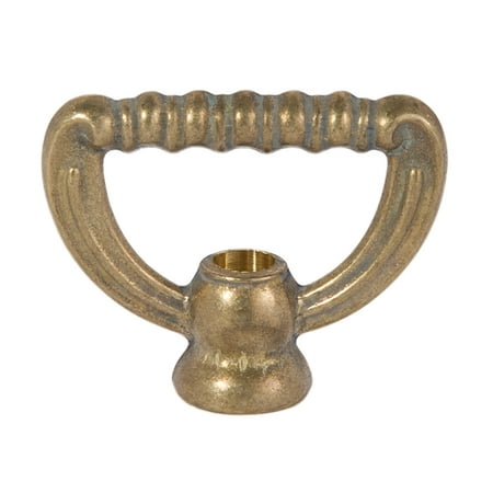 

B&P Lamp® 1 5/8 Inch Cast Brass Hang Straight D Loop