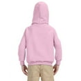 thumbnail image 2 of The Gildan Youth Heavy Blend 8 oz, 50/50 Hood - LIGHT PINK - XS, 2 of 2