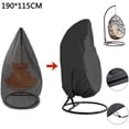 thumbnail image 1 of Housse de Chaise Suspendue Imperméable avec Fermeture Éclair, Tissu Oxford Robuste pour Véranda Patio Cocon Jardin, 1 of 7