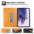 thumbnail image 2 of Dteck Case for Samsung Galaxy Tab S9 Plus 12.4 Inch 2023, Galaxy Tab S8 Plus / Tab S7 FE / Tab S7 Plus Case with Credit Card Slots, Multi-Angle Stand Folio Shockproof Cover,Yellow, 2 of 5