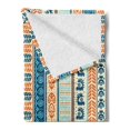 thumbnail image 2 of Ambesonne Blue Polyester Plush Throws 70" x 50", 2 of 5