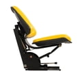 thumbnail image 3 of waltyotur Yellow Tractor Suspension Seat Replacement for John Deere 1020 1530 2020 2030 2040 2240Q 2155 2280 5200 5210 5300 5310, 3 of 6