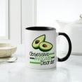 thumbnail image 4 of CafePress - Cute Avocado - 11 oz Ceramic Mug - Novelty Coffee Tea Cup, 4 of 4