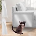 thumbnail image 1 of Wekvgz 2Pcs Cat Scratch Furniture Protector Pvc Transparent Anti Scratch Sticker Thickened Sticky Anti Scratch Sticker Easy to Install Cuttable Anti Scratch Sticker Suitable for Sofas, 1 of 10