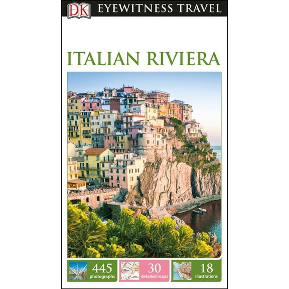 Travel Guide: DK Eyewitness Italian Riviera (Paperback)