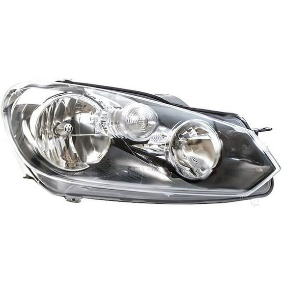 Right Headlight Assembly - Compatible with 2010 - 2014 Volkswagen GTI Hatchback 2011 2012 2013