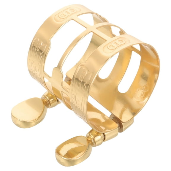 BESTYASH Golden Coated Copper Saxophone Clip Fixing Accessory for Saxophone 1 Piece