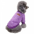 thumbnail image 5 of GASTROPOD Pet Dog Classic Knitwear Sweater Fleece Coat Soft Thickening Warm Pup Dogs Shirt Winter Pet Dog Cat Clothes Soft Puppy Costumes Clothing for Small Dogs, 5 of 7