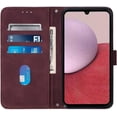 thumbnail image 5 of Compatible with Samsung Galaxy A15 5G Wallet Phone Case PU Leather with Card Slots Holder Stand Feature Magnetic Folio Flip Shockproof Protective Case for Samsung Galaxy A15 5G Wine Red YB, 5 of 12