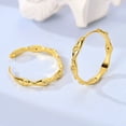 thumbnail image 5 of MULA Original 925 Sterling Silver Large Hoop Earrings Heart Starry Sky 5A Zircon for Women Jewelry Gift, 5 of 5