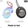 thumbnail image 3 of elago BT21 Silicone Case Compatible with AirTag Case, Compatible with Air Tag Keychain - Drop Protection, Track Keys, Backpacks, Purses, Tracking Tag Not Included [MANG] [Official Merchandise], 3 of 8