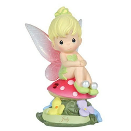 Ruby Bell - Precious Moments, Disney Showcase Collection, July Fairy As Tinker Bell, Resin Figurine, Ruby, 113214