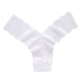 thumbnail image 2 of HUPOM Womens Cotton Underwear Underwear For Women Briefs Leisure Tie Seamless Waistband White S, 2 of 7