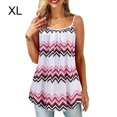 thumbnail image 1 of Sonducket Top de tirantes sin mangas con cuello cuadrado estampado de puntos para mujer Camisetas sin mangas ondas de agua roja SG Sonducket AP001915-36, 1 of 4