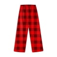 thumbnail image 2 of NOLDARES Pajamas for Women Plaid Pajama Pants Comfy Fleece Christmas Pajama Pants Trousers Cotton Pjs Bottom 2024(Z6- Red,XL), 2 of 5