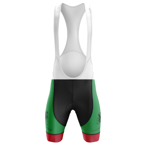 Mexique Short à Bretelles Vert/rouge - TTP