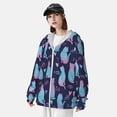 thumbnail image 3 of Balery Silhouette Cats Sudadera ligera de manga larga con capucha y protección solar UPF 50+ para hombre y mujer, ideal para pesca y running-XX-Large, 3 of 7
