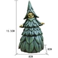 thumbnail image 2 of Figuritas de brujas, figuritas de brujas de Halloween estatua de resina estatua ornamento aterrador para Courtyar oso de fresa Electrónica, 2 of 4