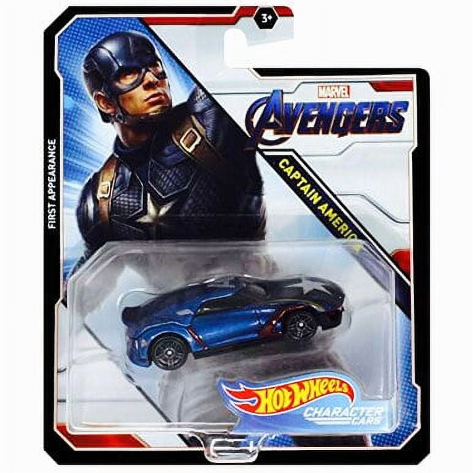 Hot Wheels Marvel Avengers 5-Pack: Superhero Character Cars
