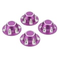 thumbnail image 4 of Wheel Hubcaps,  Wheel Hub Dust  Exquisite Workmanship  For 1/6 RC Car Purple, 4 of 8
