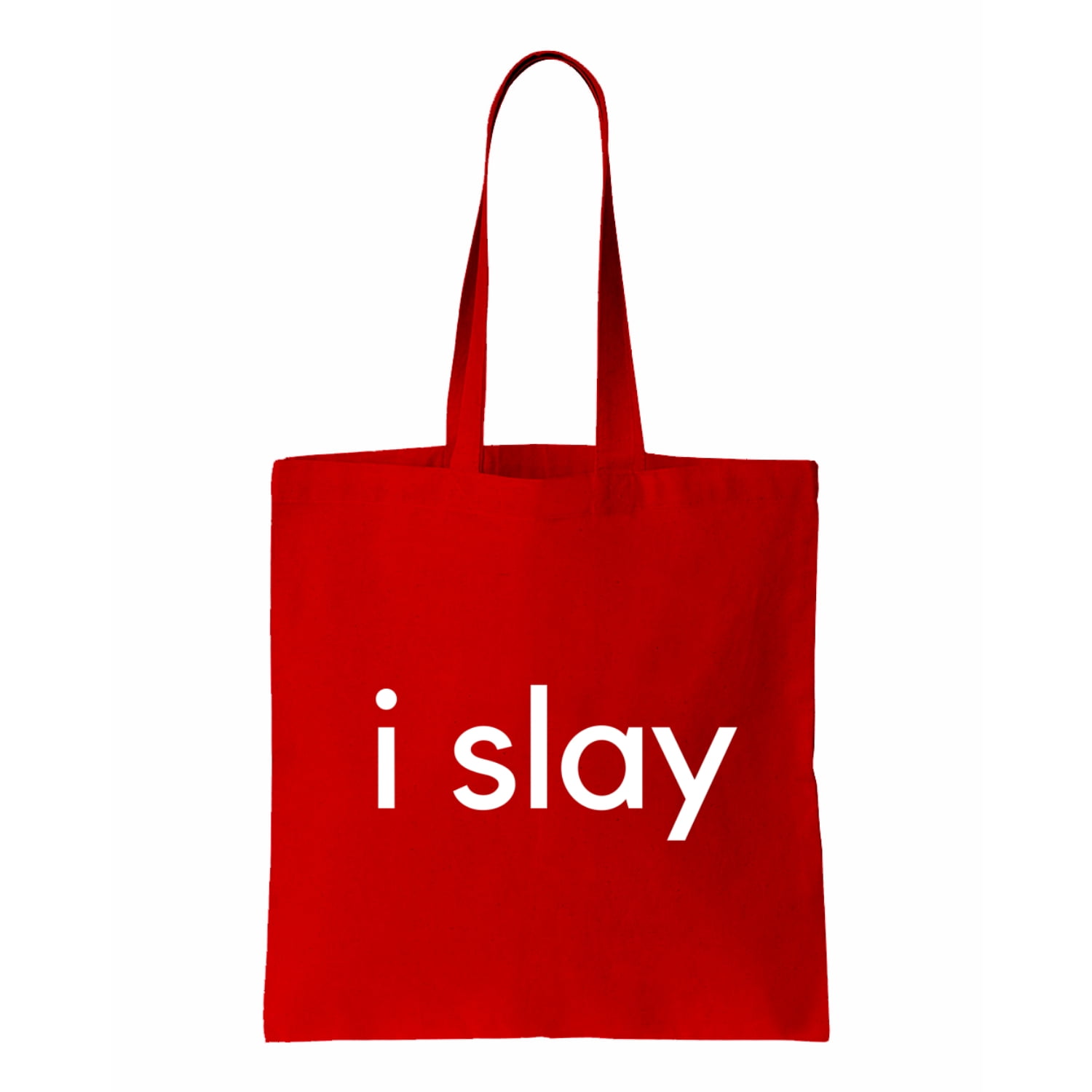 i slay, Girlboss Cotton Canvas Re-Usable Shopping & Carry-All Tote Bag ...