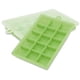 thumbnail image 1 of Juego de 15 moldes de silicona para cubitos de hielo con compartimentos. 2 moldes para cubitos de hielo (verde), 1 of 5