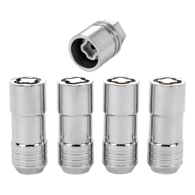 Mcgard 24205 Chrome Cone Seat Wheel Locks (M14 X 2.0 Thread Size) Set Of 4