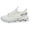 White, variant on Jkety Running Shoes Men's Running Shoes Breathable Walking Lightweight Athletic Fashion Sneakers Casual Shoes White,7