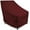 Burgundy, variant on Eevelle Meridian High Back Patio Chair Cover Marinex Marine Grade Fabric Durable 600D Polyester - Outdoor Lawn Furniture Chair Covers - Weather Protection - 36"H x 36"W x 37"D - Navy