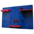 thumbnail image 2 of 4ft Metal Pegboard Standard Tool Storage Kit - Blue Toolboard & Red Accessories, 2 of 6