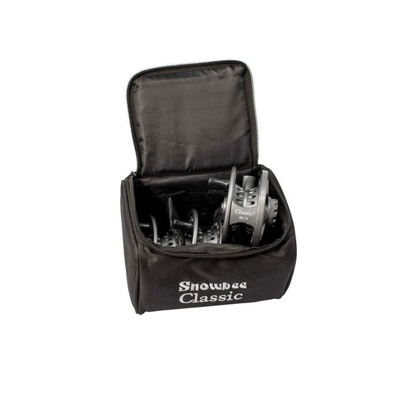 Snowbee Classic2 Series Fly Reel Kit - Reel, 2 Spare Spools, Case, Gunmetal Gray