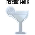 thumbnail image 2 of Cocktail Margarita Drink Fruit Glass Freshie Silicone Mold for Scented Aroma Beads Car Candle, Soap Oven Safe to Bake Heat Resistant to 400 F 4.75 x 4 x 1 inch Tropical Summer Beach, 2 of 5