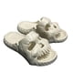 thumbnail image 1 of Ygjytge Skull Home Slippers Fashion Punk Flip Flop Sandalias verano antideslizantes (36-37 Beige), 1 of 7