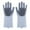Grey, variant on Boreal Craft Silicone Dishwashing Gloves Reusable Cleaning Gloves Power Cleaning Brushes for Household Use Cleansers Household Hard Water Stain Remover for Shower Dish Washing Pads with Handle Sneaker