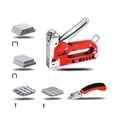 thumbnail image 1 of 4 In 1 Stapler Furniture Heavy Duty Staple Gun Construction Stapler For Wood Stainless Steel Metal Hand Tool Nail Gun, 1 of 7