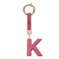 thumbnail image 1 of Uxcell Encanto de Letra K de Alfabeto con Rhinestone para Fabricación de Joyas, Rojo Rosa, 1 of 6