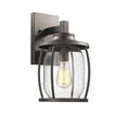thumbnail image 1 of Jackson Transitional 1 Light Rubbed Bronze Outdoor Wall Sconce - 14 in., 1 of 1