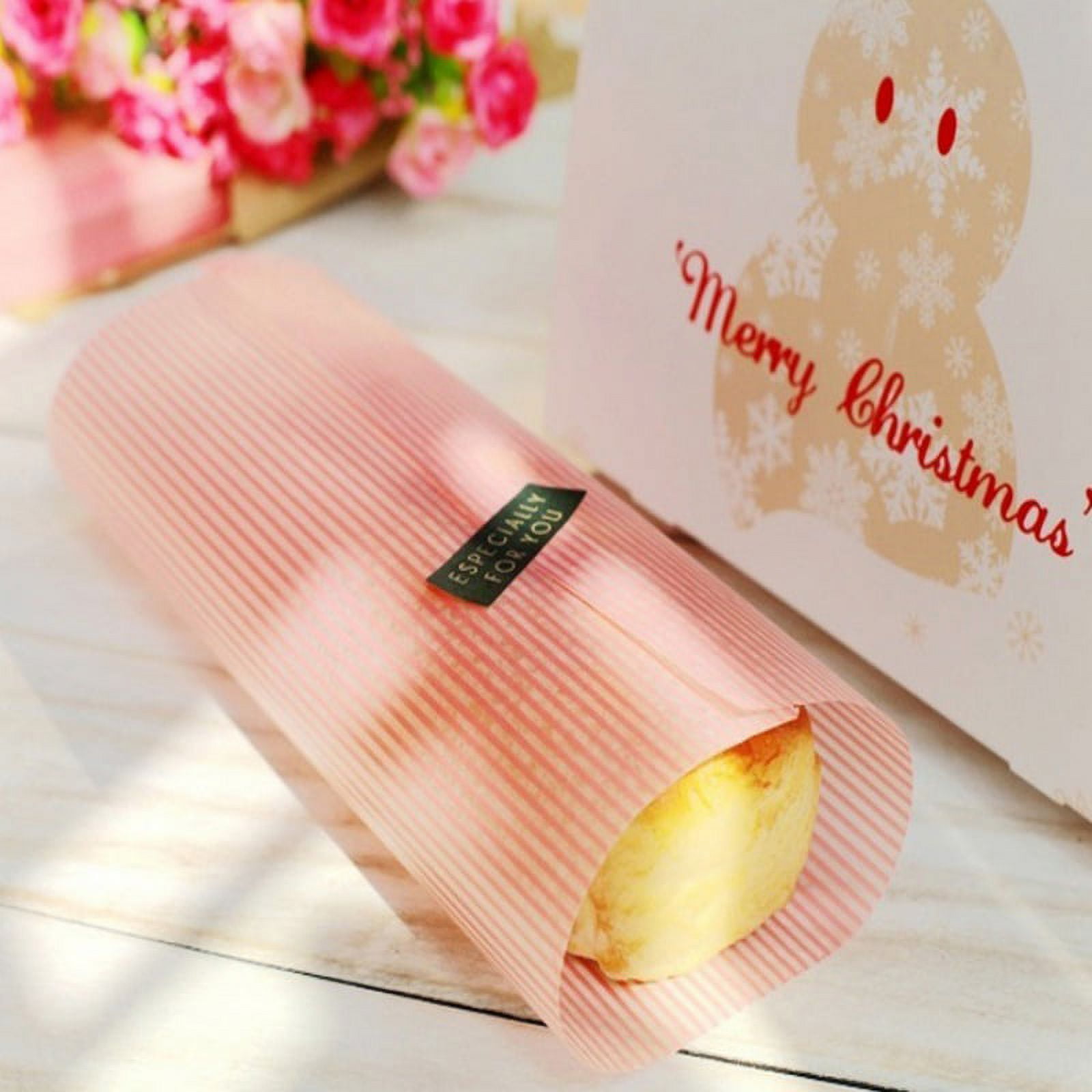  50 Sheets Pink Stripe Baking Paper Oil Proof Parchment Paper  Hamburger Wrapping Paper: Home & Kitchen