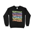 thumbnail image 5 of Teaching Compassion Kindness Confidence Retro Font Shirt, 5 of 7