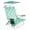 Palm Tree, variant on Bliss Hammocks Folding Beach Chair with Canopy, Storage Pouch, & Cup Holder, 5 Reclining Positions, 275 Lb. Capacity (Blue Flower)