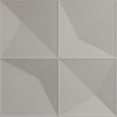 thumbnail image 5 of Ekena Millwork 19 5/8"W x 19 5/8"H Ellis EnduraWall Decorative 3D Wall Panel, Universal Aged Metallic Weathered Steel (Covers 2.67 Sq. Ft.), 5 of 6