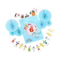 thumbnail image 4 of Colgante BLESIY Molinillo decoración fondo Set Carta Ventilador Pegable Corona, 4 of 5