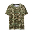 thumbnail image 4 of BVOFAR Funny Shirts for Men and Women Casual Sport Fitness Short Sleeve T-Shirts Crew Neck Novelty Camo Graphic Tees Outdoor Camouflage Tops Camouflage S, 4 of 9