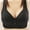 Black bras for women, variant on Wycnly Bras for Women,Womens Push Up Bras,Womens Compression Bras Plus Size Wirefree Seamless Bralettes Ladies Elder Breathable Comfy Full Figure Bra