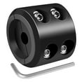 thumbnail image 3 of For Synthetic Rope Compatible Heavy Duty Winch Cable Hook Stopper Black Rubber, 3 of 5