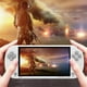 thumbnail image 1 of Consola de videojuegos portátil retro con pantalla de 4,96 pulgadas para niños y adultos (blanco), 1 of 7